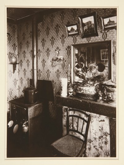 Interno operaio, Rue de Romainville da Eugène Atget