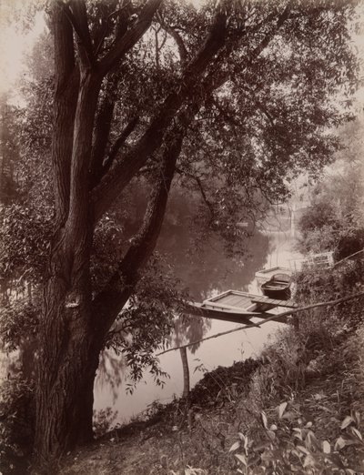 La Marna a La Varenne da Eugène Atget