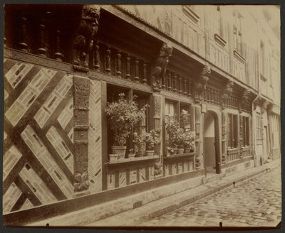Casa 25 Rue Saint-Laurent, Beauvais da Eugène Atget