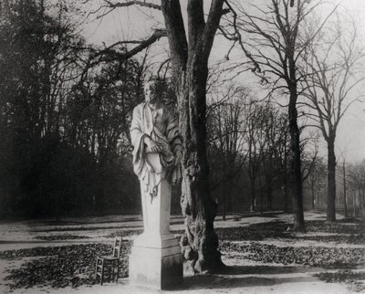 Statua, Jardin des Tuileries, Parigi da Eugène Atget
