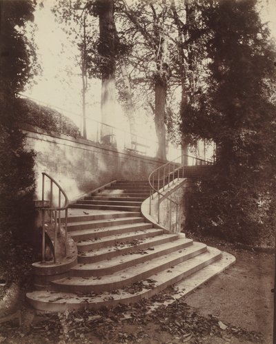 Le Scale a Saint-Cloud da Eugène Atget