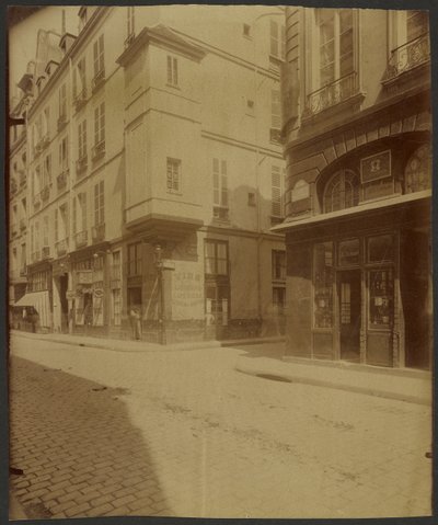 Torretta in rue Saint Paul.  Si ritiene che sia stato lo studio di Botal, medico di Enrico III. da Eugène Atget