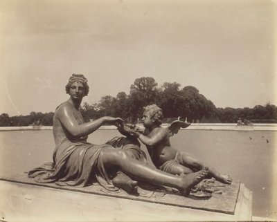 Versailles, angolo del parco da Eugène Atget