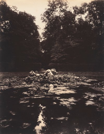 Versailles, Fontana di Encelado da Eugène Atget