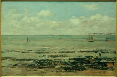 La bassa marea da Eugene Louis Boudin