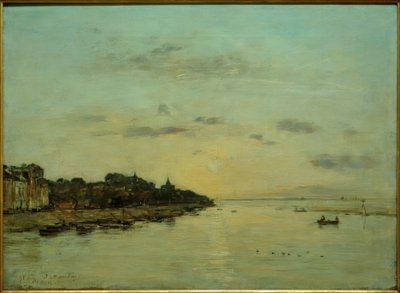 Foce della Somme da Eugene Louis Boudin