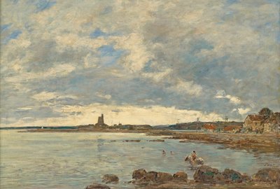San Vaast-la-Hougue da Eugene Louis Boudin