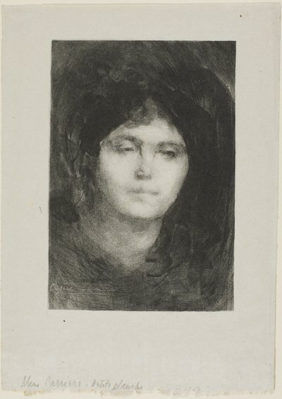 Madame Eugène Carrière da Eugène Carrière
