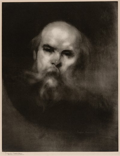Ritratto di Paul Verlaine da Eugène Carrière