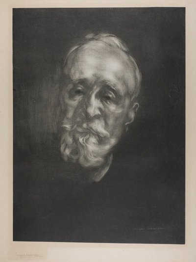 Ritratto di Puvis de Chavannes da Eugène Carrière