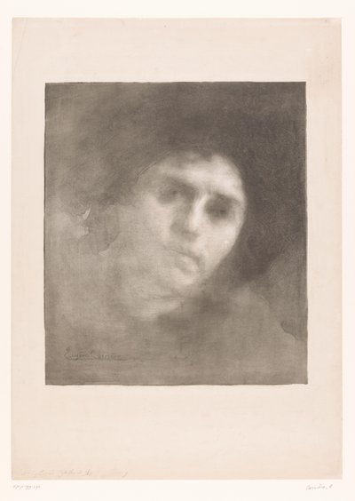 Ritratto di Madame Carrière da Eugène Carrière