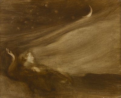 Il contemplatore da Eugène Carrière