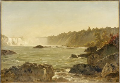 Veduta delle cascate del Niagara da Eugène Colliau