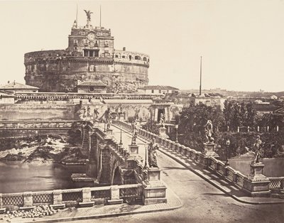 Ponte e Castel S. Angelo da Eugène Constant
