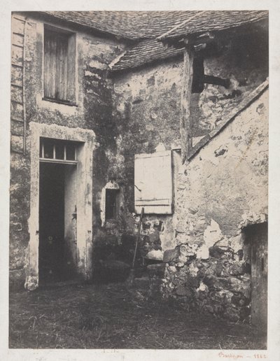 Cortile della fattoria da Eugène Cuvelier