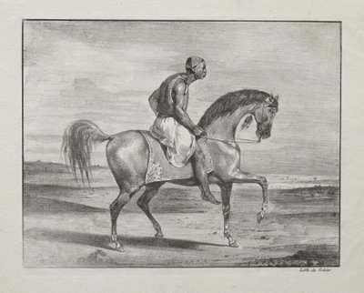Africano a Cavallo da Eugène Delacroix
