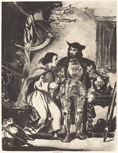 Fratello Martin con Goetz da Eugène Delacroix