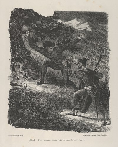 Faust e Mefistofele nelle montagne dell