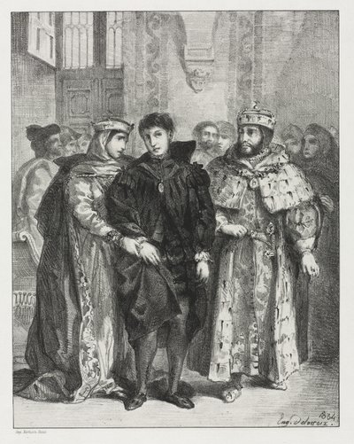 Amleto da Eugène Delacroix
