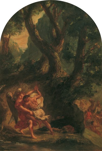 Giacobbe lotta con l