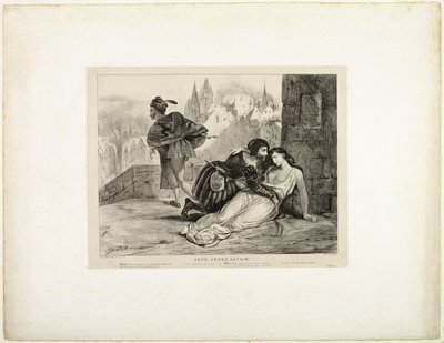 Jane Shore da Eugène Delacroix