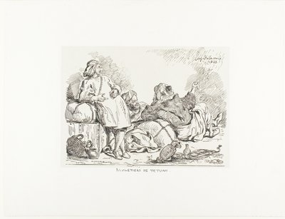Mulattieri di Tetuan da Eugène Delacroix