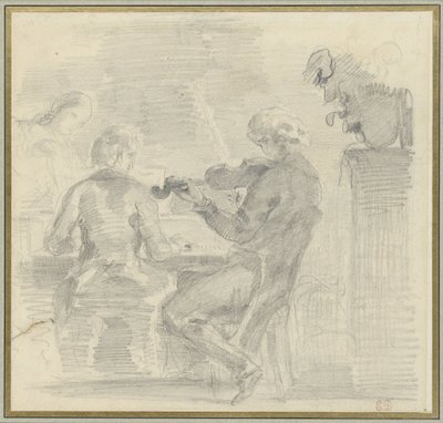 Compagnia musicale da Eugène Delacroix