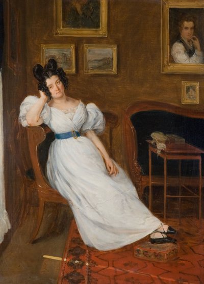 Ritratto di Madame Simon da Eugène Delacroix