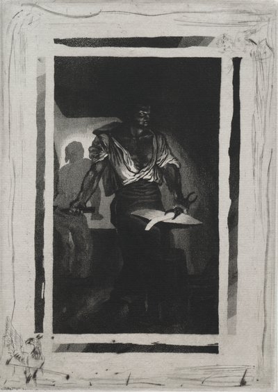 Il fabbro da Eugène Delacroix