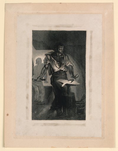 Il Fabbro da Eugène Delacroix