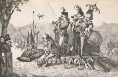 Il gambero a Longchamps, 1822 da Eugène Delacroix