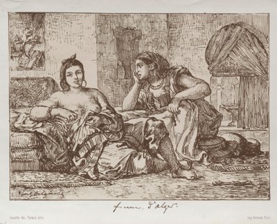Donne di Algeri da Eugène Delacroix