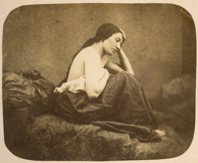 Ritratto femminile da Eugène Durieu