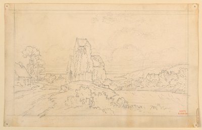Schizzo di paesaggio da Eugène Edouard Soulès