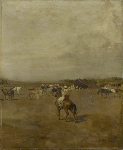 Accampamento arabo da Eugène Fromentin