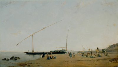 Sul Nilo, Vicino a Philae da Eugène Fromentin