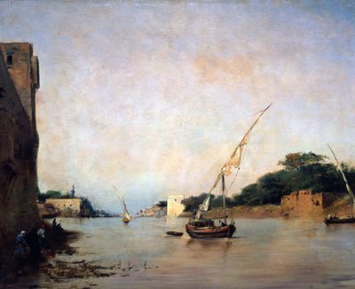 Veduta del Nilo, 19° secolo da Eugène Fromentin