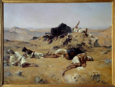 Deserto. Uomini assetati da Eugène Fromentin