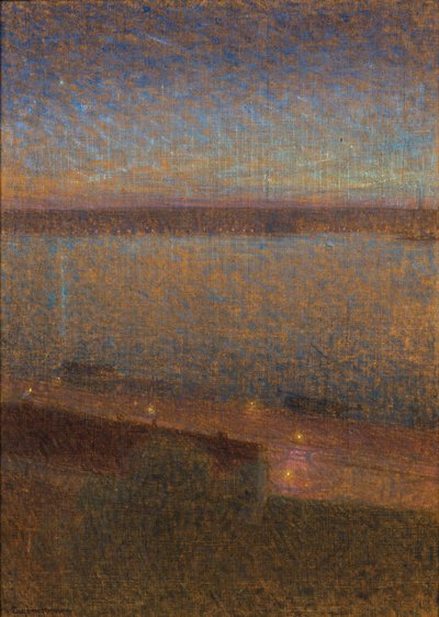 Una notte di maggio, 1895 da Eugène Jansson