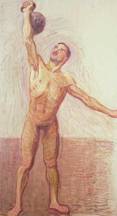 Sollevatore di pesi, 1912 da Eugène Jansson