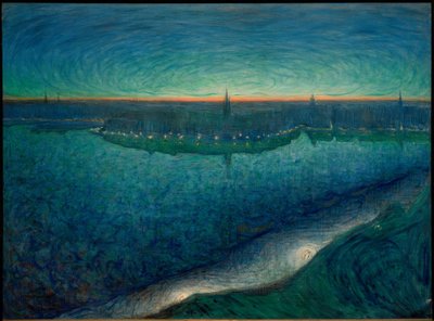 Alba sul Riddarfjärd da Eugène Jansson