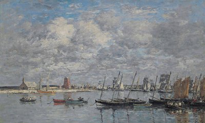 Camaret, il porto da Eugene Louis Boudin