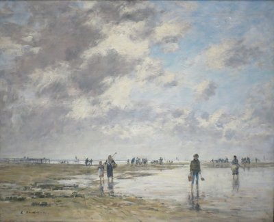 Bassa marea, Berck da Eugene Louis Boudin