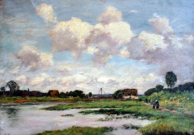 Paesaggio normanno da Eugene Louis Boudin