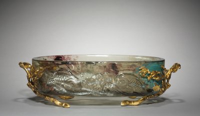Centrotavola, probabilmente fabbricato dalla Ditta Appert Frères, venduto dalla Ditta Escalier de Cristal da Eugène Rousseau