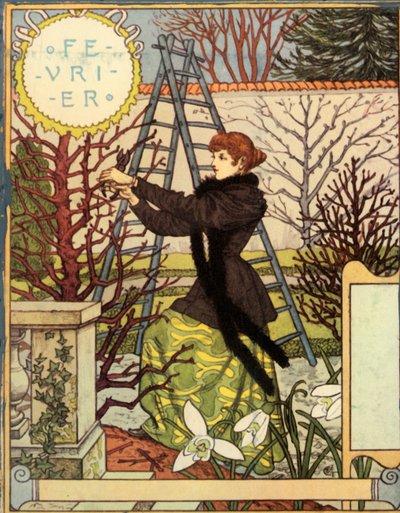 Febbraio, 1896 da Eugene Grasset