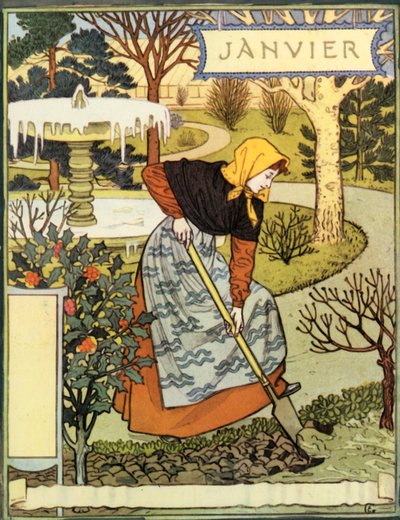 Gennaio, 1896 da Eugene Grasset