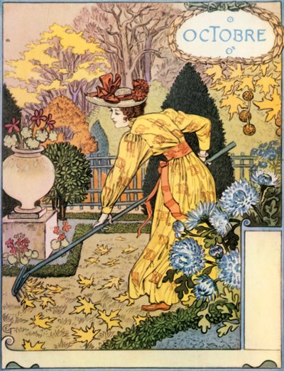Ottobre, 1896 da Eugene Grasset