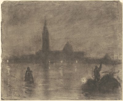 Sera, San Giorgio Maggiore, Venezia da Eugène Vail