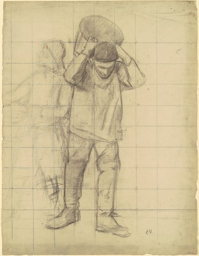Studio per "Pescatori del Mare del Nord" da Eugène Vail